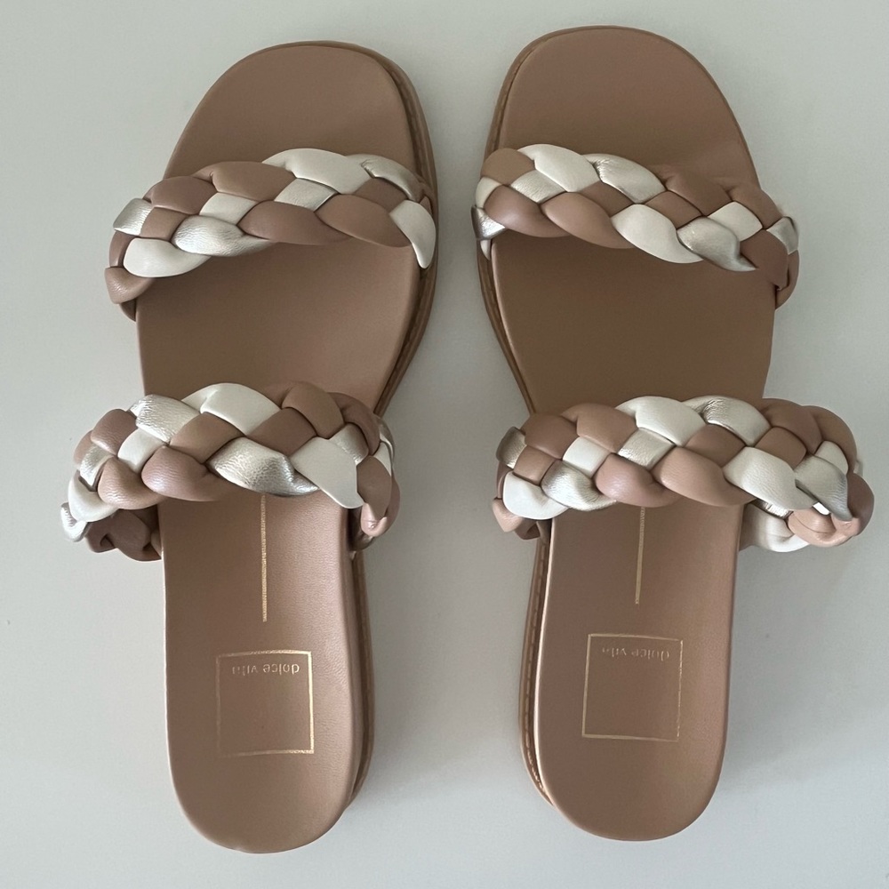 Dolce Vita Braided Slide Sandals